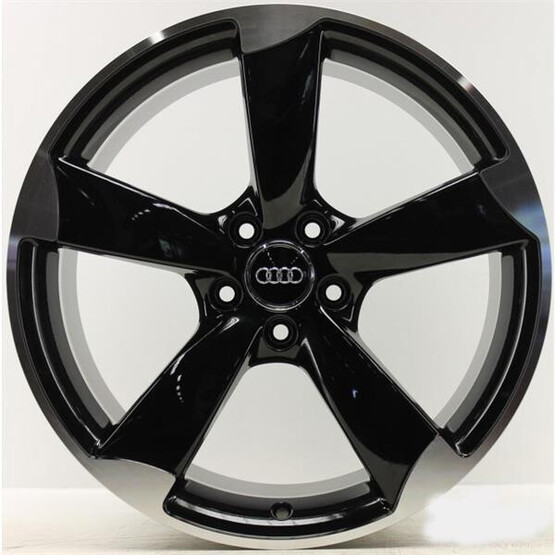 Диск Dws Au-2432 22x9.50 5x112 ET45 DIA66.60 MBL