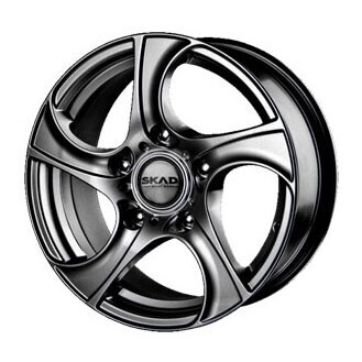 Диск Скад Вихрь 16x7 5x139.70 ET40 DIA98 ЧЕРНЫЙ БАРХАТ