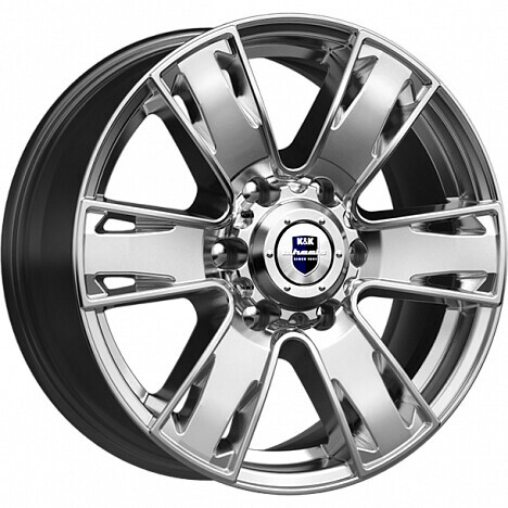 Диск K&K Севенна 17x7 6x139.70 ET33 DIA100.10 ДАРК ПЛАТИНУМ