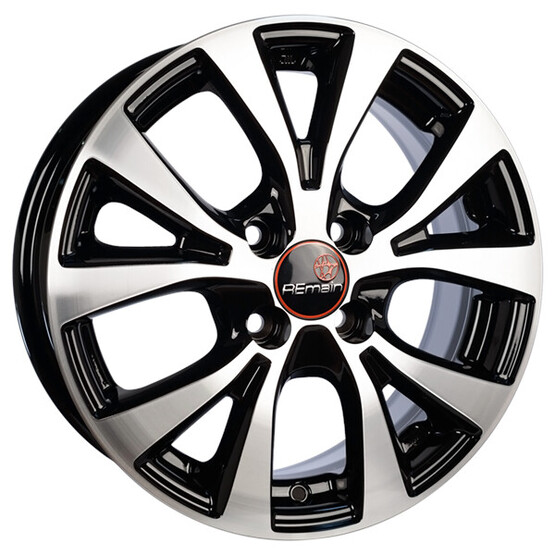 Диск Remain R161 15x6 4x100 ET46 DIA54.10 АЛМАЗ-ЧЕРНЫЙ