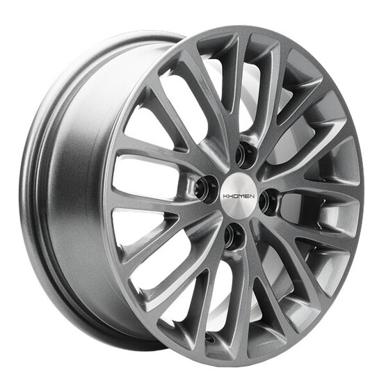 Диск Khomen 1506 15x6 4x100 ET50 DIA60.10 GRAY