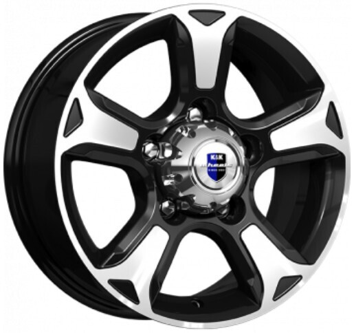 Диск K&K Атлант 16x7 5x139.70 ET35 DIA108.60 АЛМАЗ ЧЕРНЫЙ