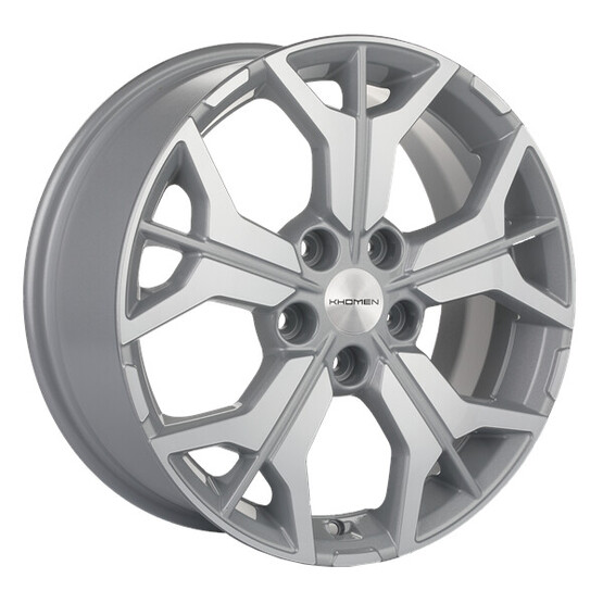 Диск Khomen 1715 17x7 5x114.30 ET43.50 DIA67.10 F-SILVER-FP