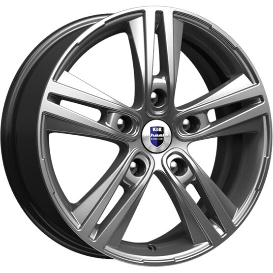Диск K&K Прайм 17x6.50 5x114.30 ET45 DIA66.10 ДАРК ПЛАТИНУМ