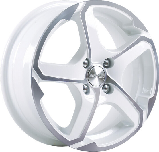 Диск Скад Аллигатор 15x6 4x98 ET38 DIA58.60 АЛМАЗ-БЕЛЫЙ