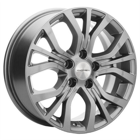 Диск Khomen 1608 16x6.50 5x114.30 ET45 DIA60.10 GRAY