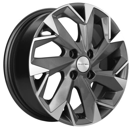 Диск Khomen 1402 14x5.50 4x100 ET38 DIA67.10 GRAY-FP
