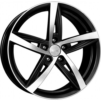 Диск K&K Дольче Вита 18x7.50 5x100 ET38 DIA67.10 АЛМАЗ ЧЕРНЫЙ