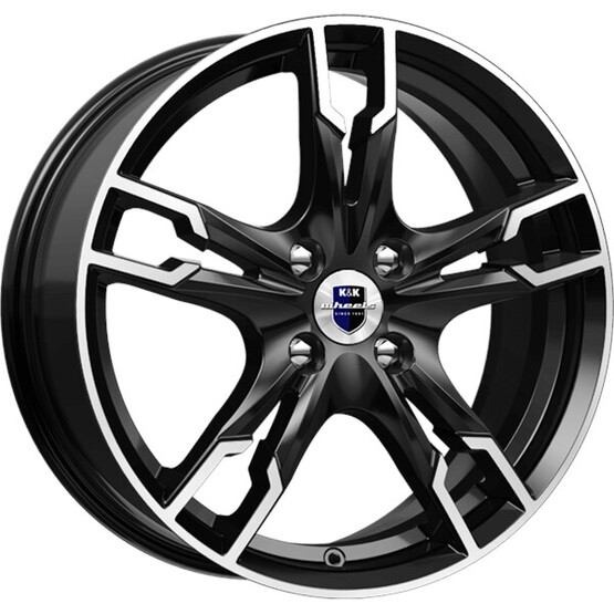 Диск K&K Солар 17x7 5x114.30 ET40 DIA66.10 АЛМАЗ-ЧЕРНЫЙ