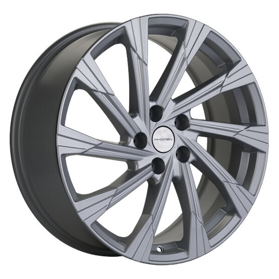 Диск Khomen 1901 19x7.50 5x114.30 ET40 DIA60.10 BRILLIANT SILVER