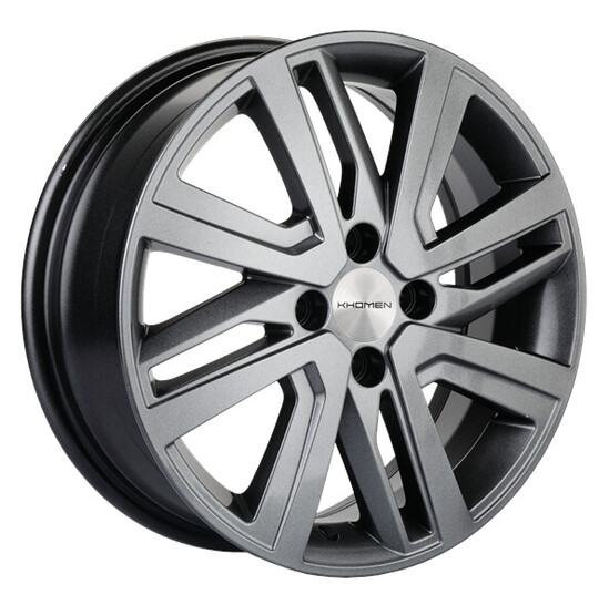 Диск Khomen 1609 16x6 4x100 ET50 DIA60.10 G-SILVER