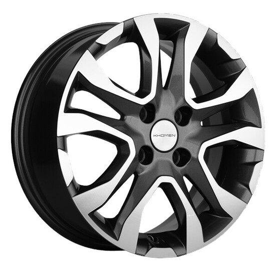 Диск Khomen 1503 15x6 4x100 ET40 DIA60.10 GRAY-FP