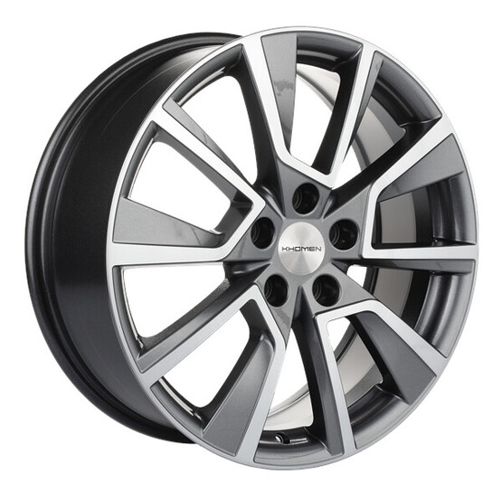 Диск Khomen 1802 18x7 5x108 ET40 DIA60.10 GRAY-FP
