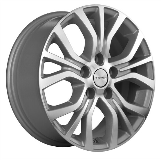 Диск Khomen 1608 16x6.50 5x108 ET45 DIA60.10 F-SILVER-FP