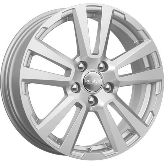 Диск K&K Кс874 17x6.50 4x100 ET41 DIA60.10 СИЛЬВЕР