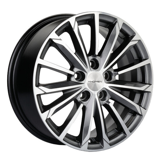 Диск Khomen 1611 16x6.50 5x112 ET46 DIA57.10 G-SILVER-FP