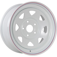 Диск Off-Road-Wheels White 15x6 5x139.70 ET0 DIA110.10 БЕЛЫЙ