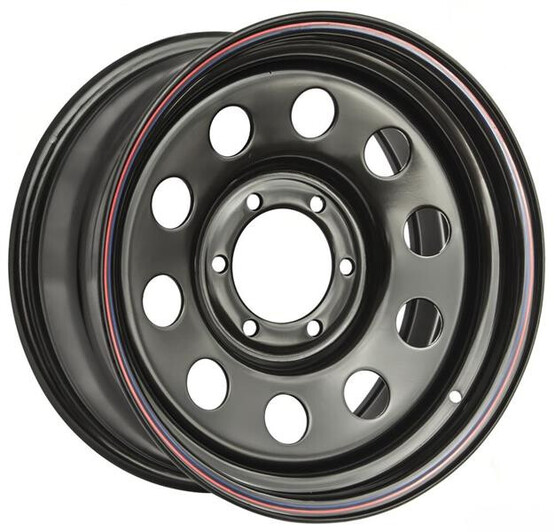 Диск Off-Road-Wheels Black 15x8 5x139.70 ET-19 DIA110.10 BLACK