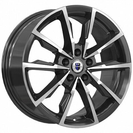 Диск K&K Меренге 17x7.50 5x110 ET38 DIA67.10 АЛМАЗ ЧЕРНЫЙ