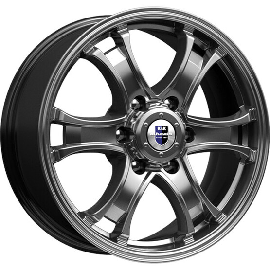 Диск K&K Балеар 18x7.50 6x114.30 ET30 DIA66.10 ДАРК ПЛАТИНУМ