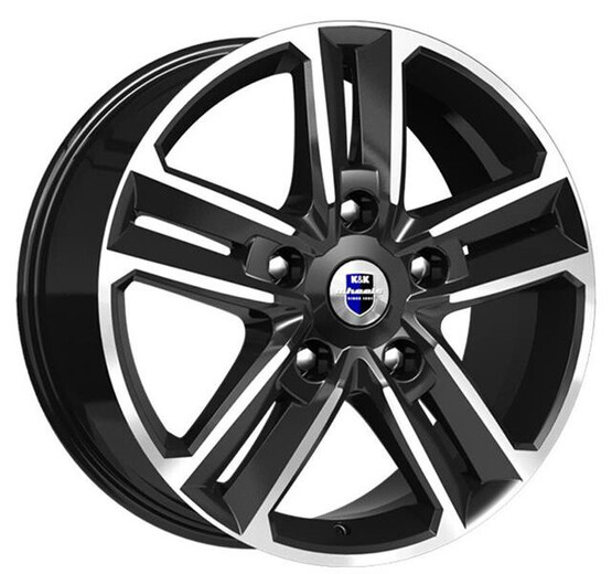Диск K&K Backfire 18x8 5x114.30 ET40 DIA67.10 АЛМАЗ-ЧЕРНЫЙ