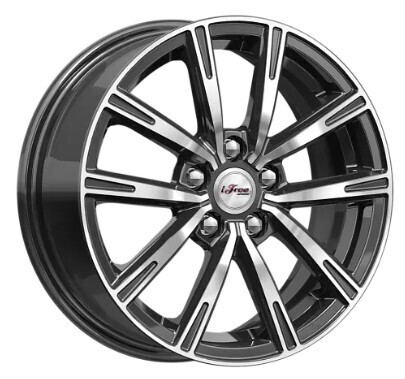 Диск Ifree Драйвер 15x6 5x100 ET40 DIA57.10 БЛЭК ДЖЕК