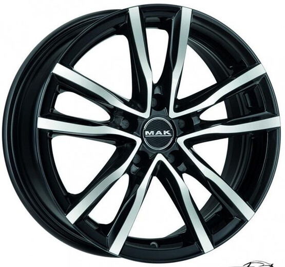 Диск Mak Milano 17x8 5x114.30 ET50 DIA76.10 BLACK MIRROR