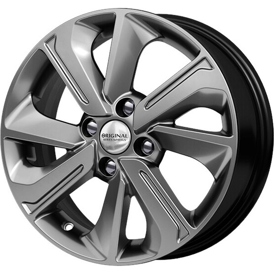 Диск Скад Kl-319 15x6 4x100 ET46 DIA54.10 ГРАФИТ