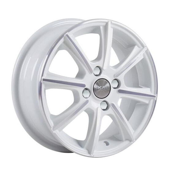 Диск Скад Монако 14x5.50 4x98 ET38 DIA58.60 АЛМАЗ-БЕЛЫЙ