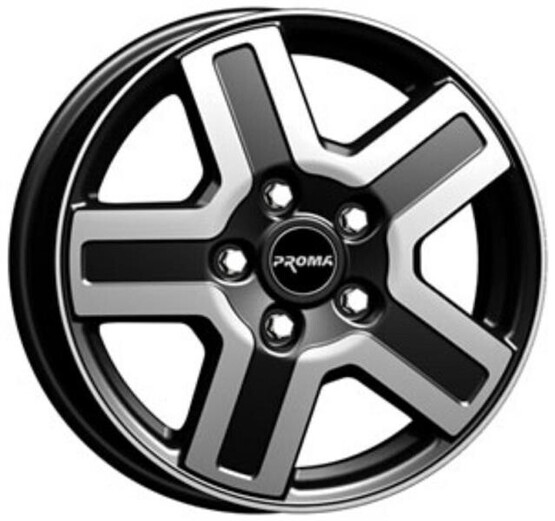 Диск Прома Bus 16x6.50 5x130 ET65 DIA89.10 АЛМАЗ МАТОВЫЙ