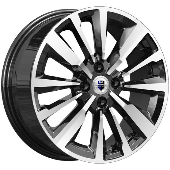 Диск K&K Эрман 16x6.50 4x100 ET40 DIA67.10 АЛМАЗ ЧЕРНЫЙ