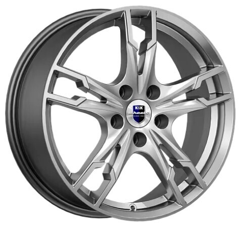 Диск K&K Солар 17x7 4x100 ET43 DIA60.10 ДАРК ПЛАТИНУМ