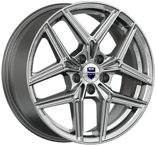 Диск K&K Юнион 17x7 5x110 ET45 DIA67.10 ДАРК ПЛАТИНУМ