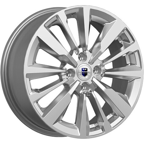 Диск K&K Эрман 16x6.50 4x100 ET40 DIA67.10 ДАРК ПЛАТИНУМ