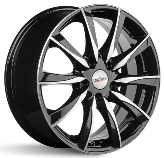 Диск X'trike X-120М 17x7 5x108 ET45 DIA63.35 BKM/FP