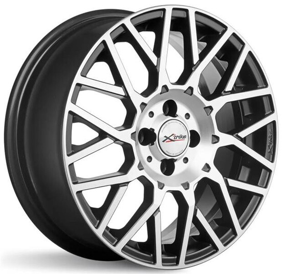 Диск X'trike X-125 16x6.50 4x100 ET48 DIA54.10 BKM/FP