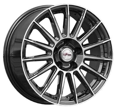 Диск Ifree Азур 16x6.50 5x100 ET38 DIA57.10 БЛЭК ДЖЕК