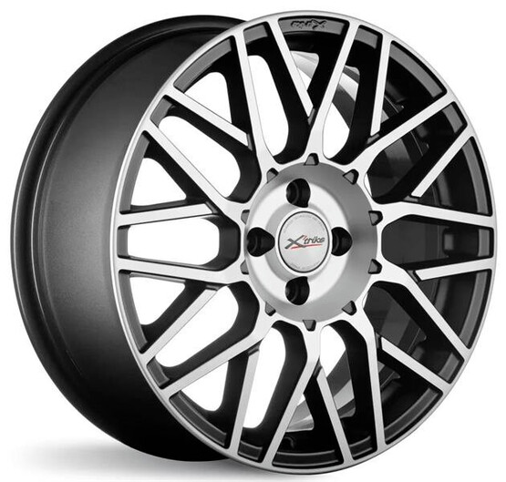 Диск X'trike X-131 17x7 4x100 ET37 DIA60.10 BKM/FP