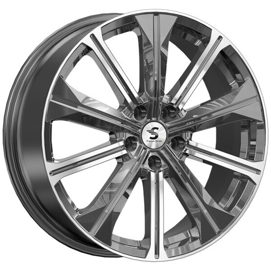 Диск Premium Series Кр013 19x7 5x114.30 ET45 DIA67.10 DIAMOND GLOSS GRAPHITE