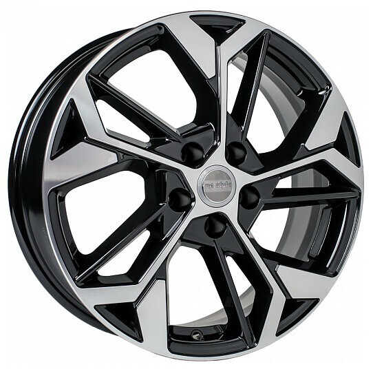 Диск K&K Кс1062 17x6.50 5x114.30 ET45 DIA66.10 АЛМАЗ ЧЕРНЫЙ