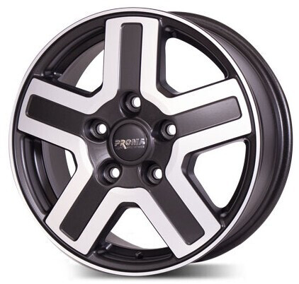 Диск Прома Ty99 Bus 16x6.50 5x118 ET68 DIA71.10 АЛМАЗ МАТОВЫЙ