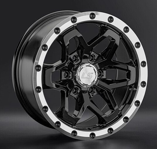 Диск Ls Wheels Ls1350 17x9 6x139.70 ET15 DIA106.10 BKL