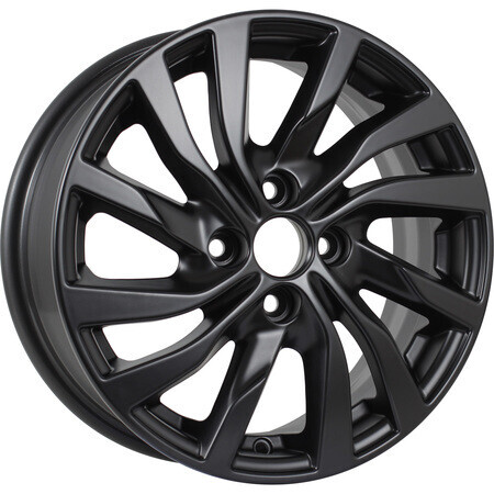 Диск Kdw Kd1546 15x6 4x100 ET40 DIA60.10 MATT_BLACK_PAINTED