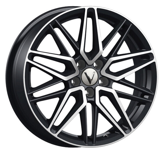 Диск Вектор B233 18x7 5x114.30 ET35 DIA60.10 АЛМАЗ ЧЕРНЫЙ