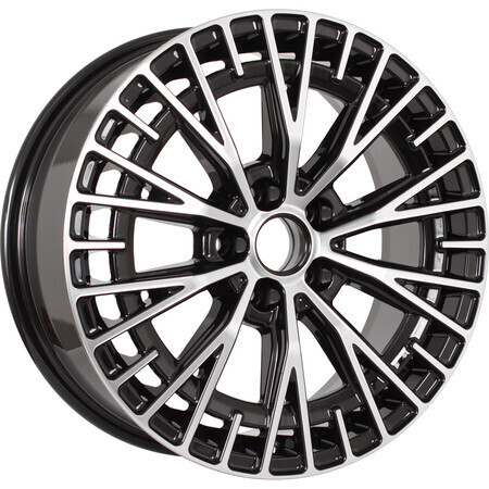 Диск Kdw Kd1730 17x7 5x108 ET42 DIA65.10 BLACK_FRONT_POLISHED