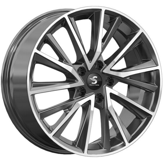 Диск Premium Series Кр010 18x7.50 5x108 ET47 DIA60.10 DIAMOND BLACK GRIS