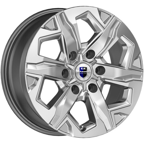 Диск K&K Тейт 17x7.50 6x139.70 ET38 DIA67.10 ДАРК ПЛАТИНУМ