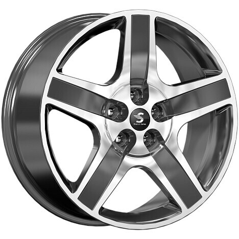 Диск Premium Series Кр008 20x8.50 5x120 ET41.50 DIA72.60 DIAMOND BLACK GRIS