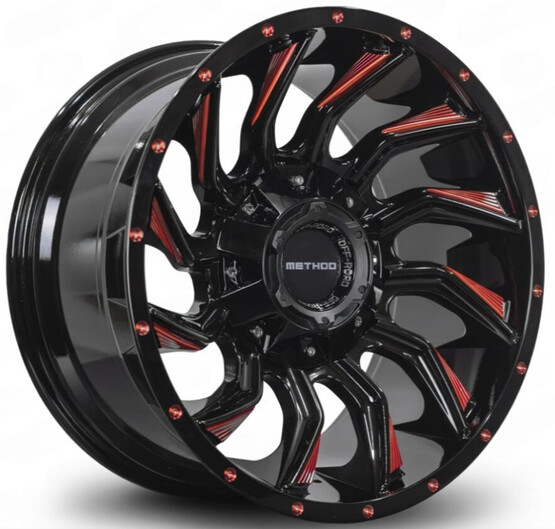 Диск K.a.n. 6004 20x10 8x165 ET-24 DIA125.20 BL/RM