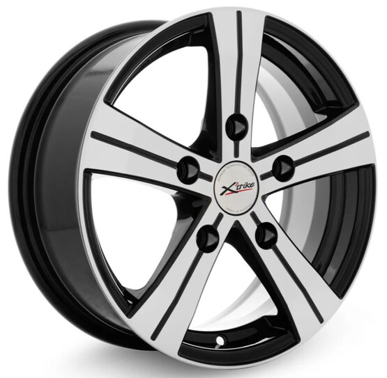 Диск X'trike X-121 15x6 5x139.70 ET40 DIA98 BK/FP